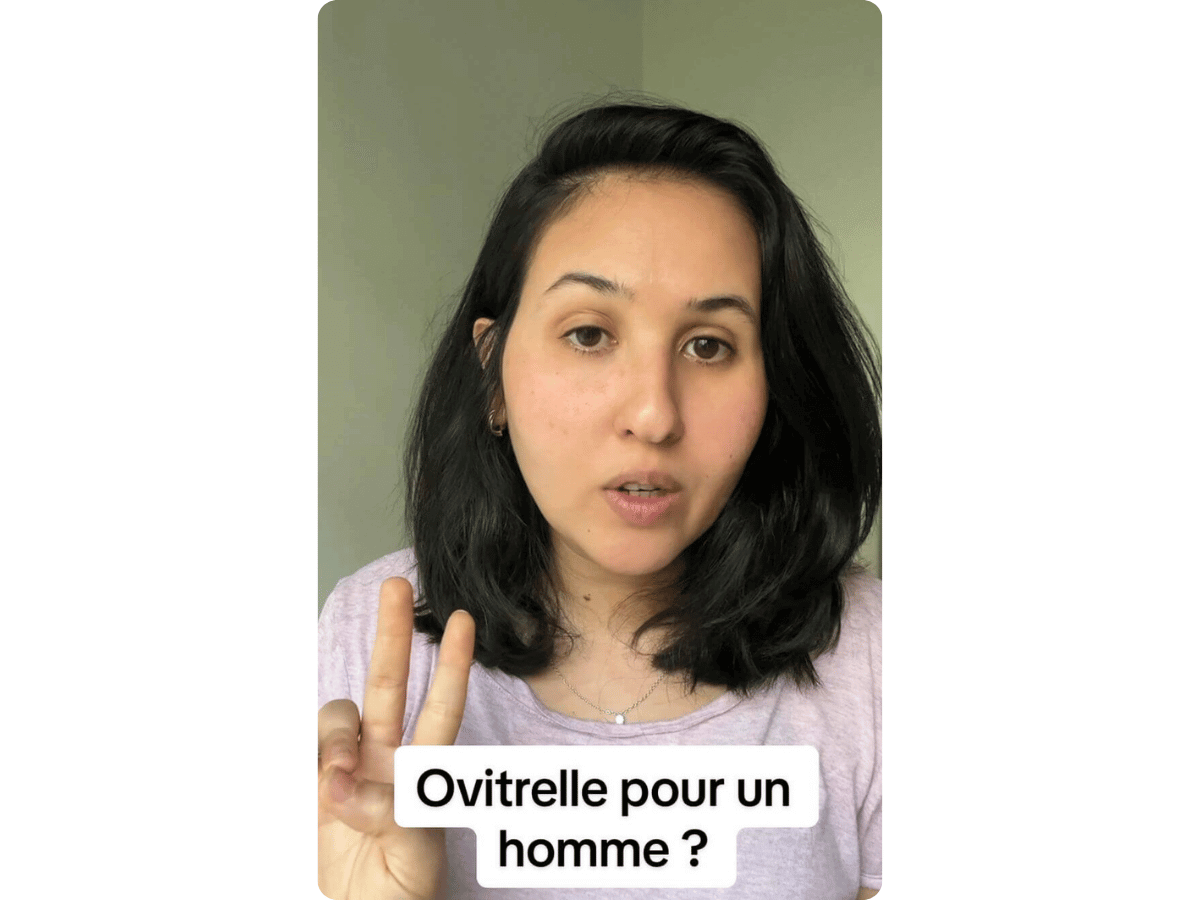 Ovitrelle chez un homme
