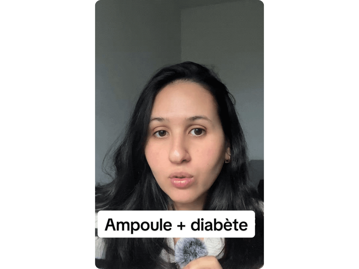 Ampoules et diabète