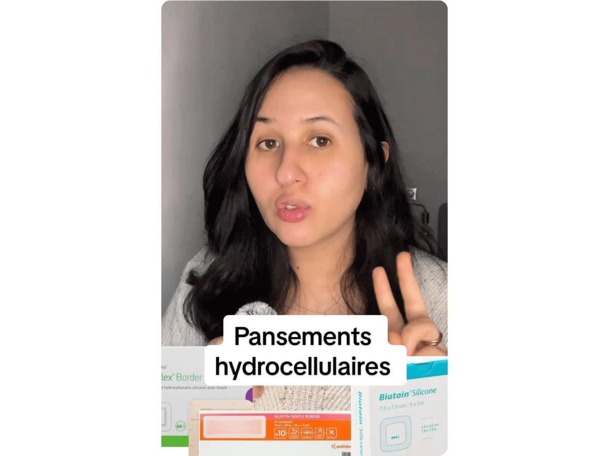 Pansements hydrocellulaires