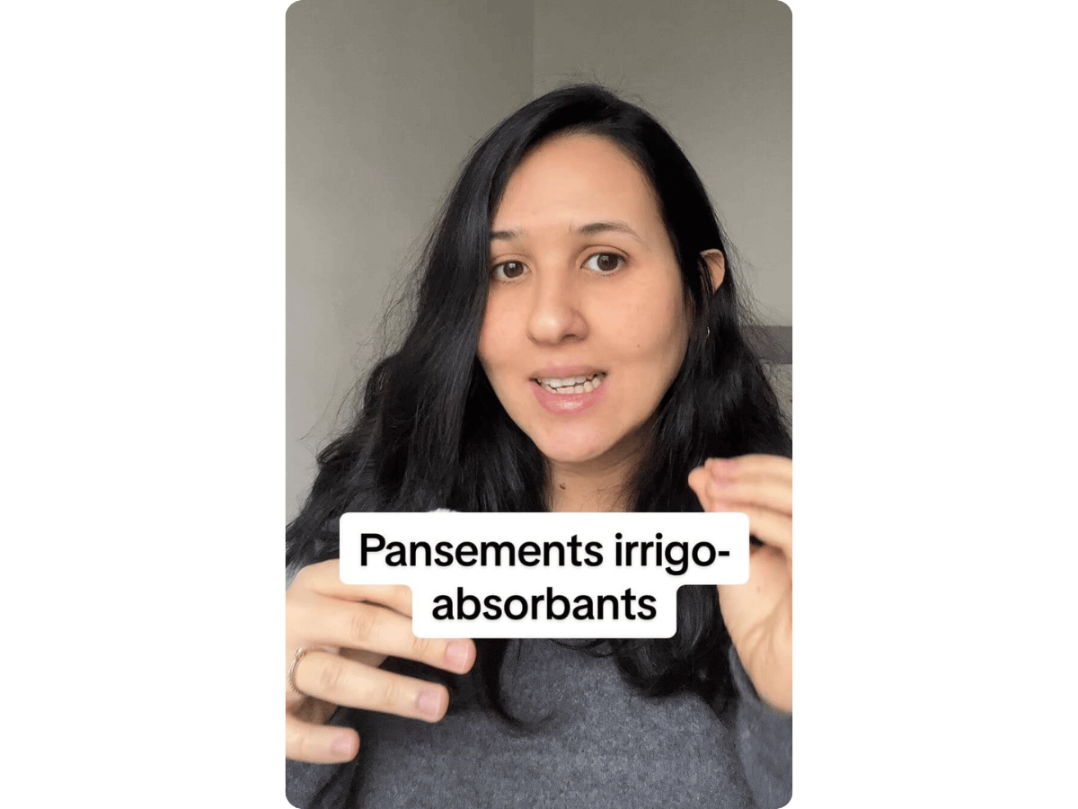 Pansements irrigo-absorbants